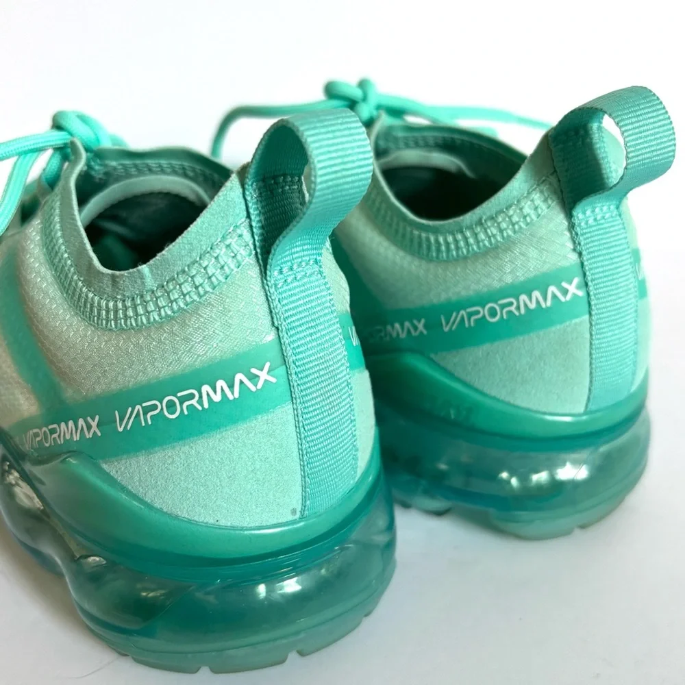 Nike Air Vapormax Women’s 7.5 2019 Teal Tint Blue Aqua Running Shoes Sneaker - Picture 4 of 6